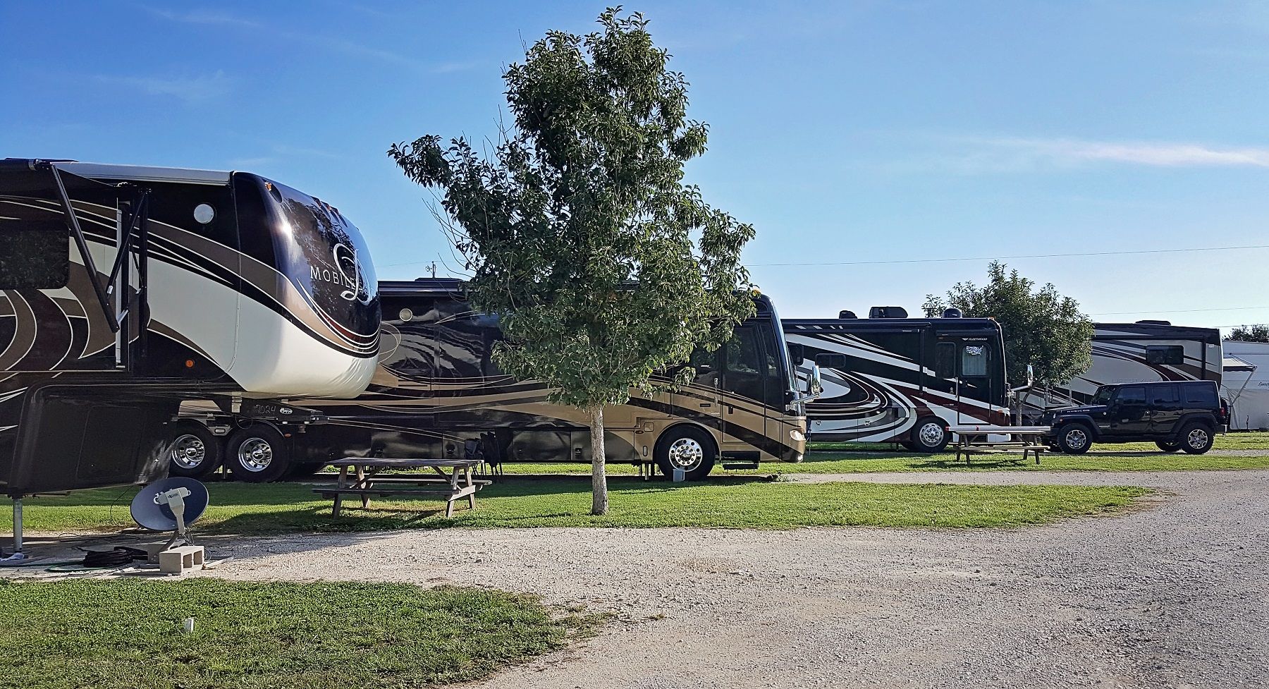 Pull-Thru RV Site